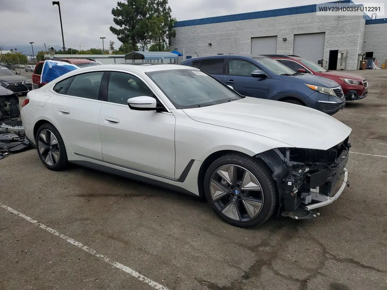 2025 BMW I4 Edrive 40 VIN: WBY23HD03SFU12291 Lot: 59300196