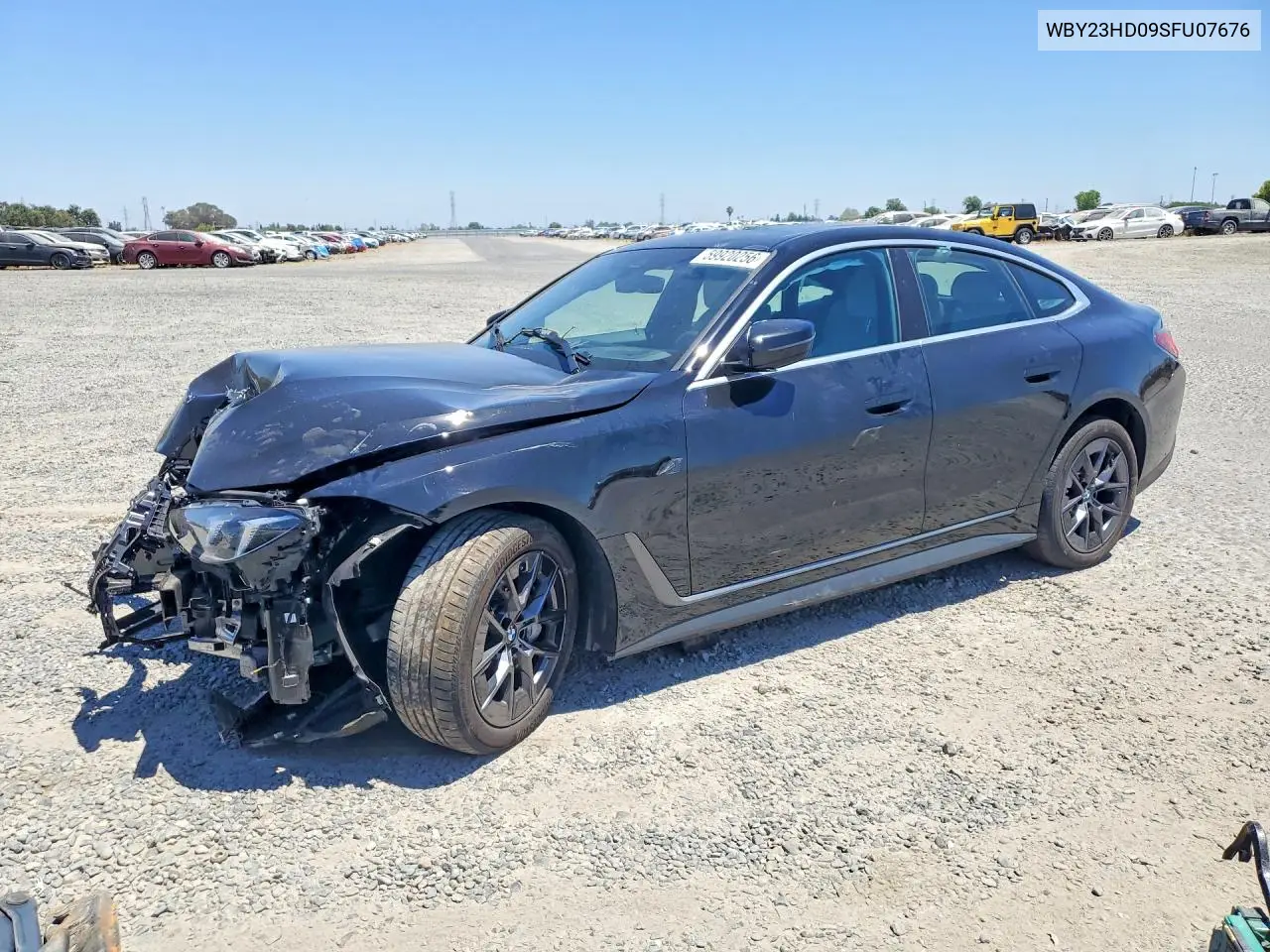 2025 BMW I4 Edrive 40 VIN: WBY23HD09SFU07676 Lot: 59920256