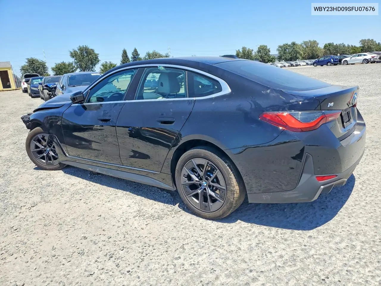 2025 BMW I4 Edrive 40 VIN: WBY23HD09SFU07676 Lot: 59920256