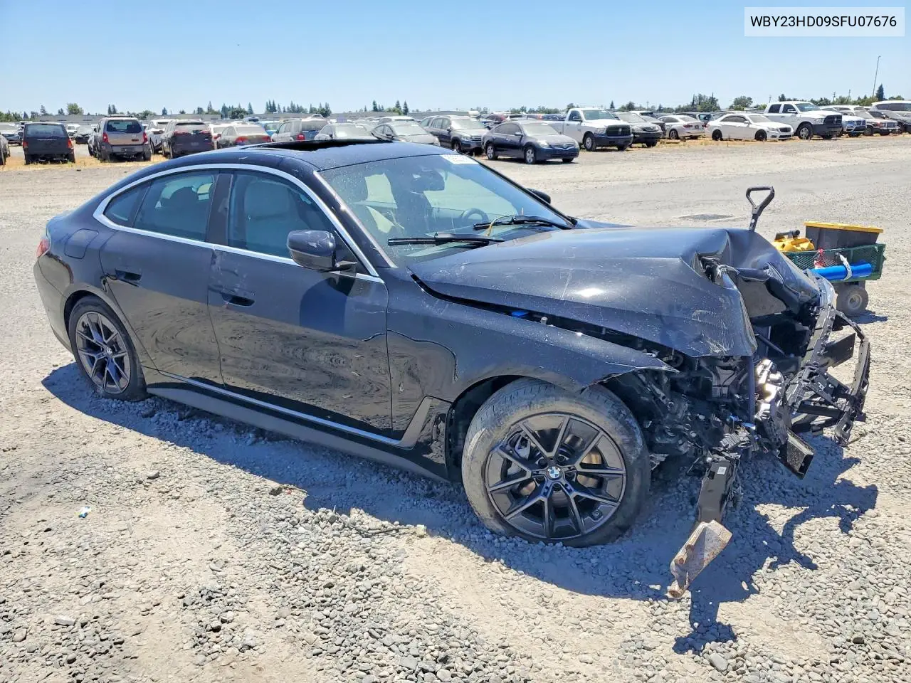 2025 BMW I4 Edrive 40 VIN: WBY23HD09SFU07676 Lot: 59920256