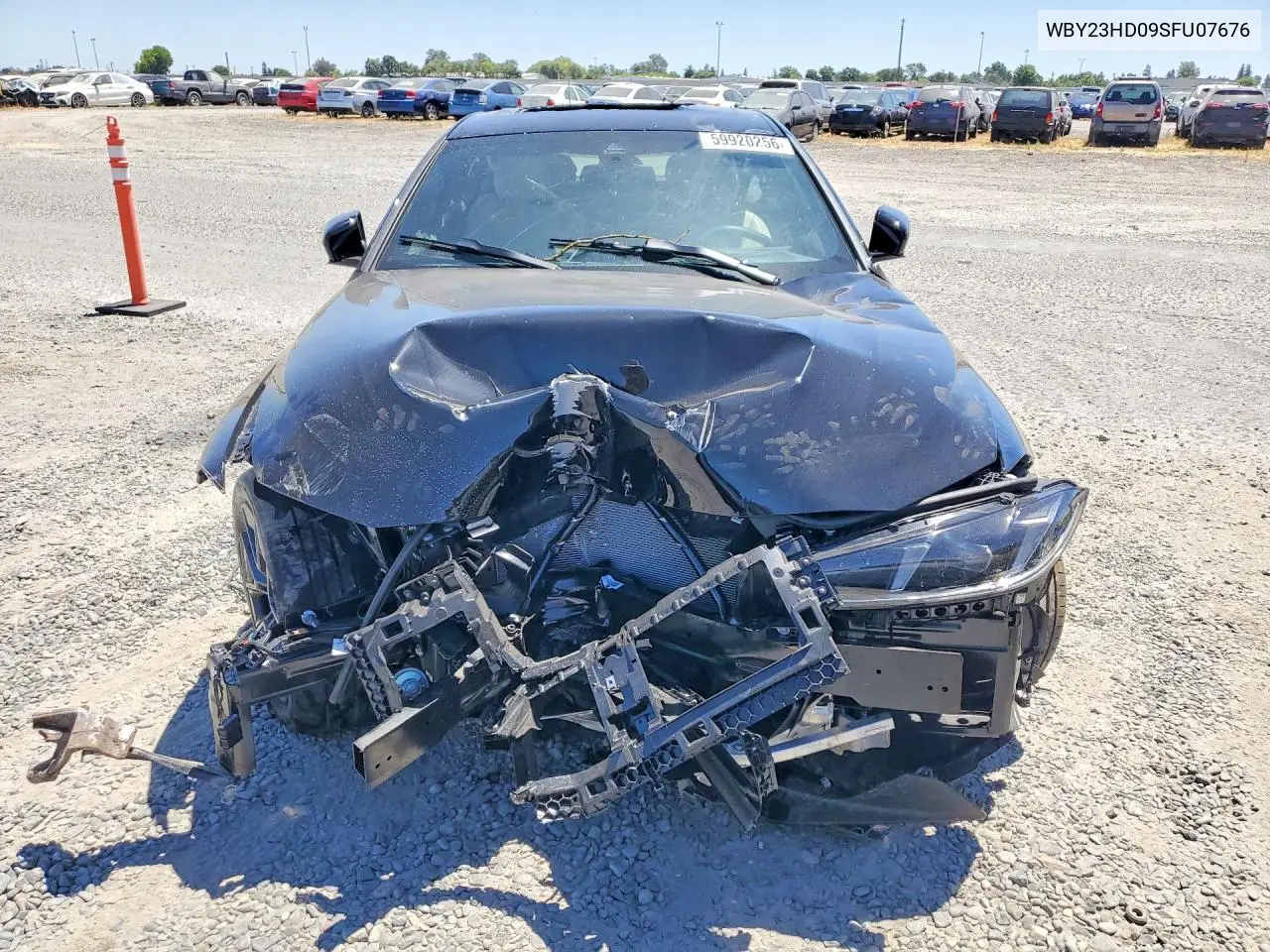 2025 BMW I4 Edrive 40 VIN: WBY23HD09SFU07676 Lot: 59920256