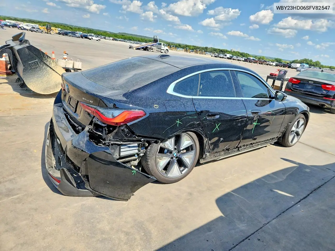2025 BMW I4 Edrive 40 VIN: WBY23HD06SFV82547 Lot: 59995276
