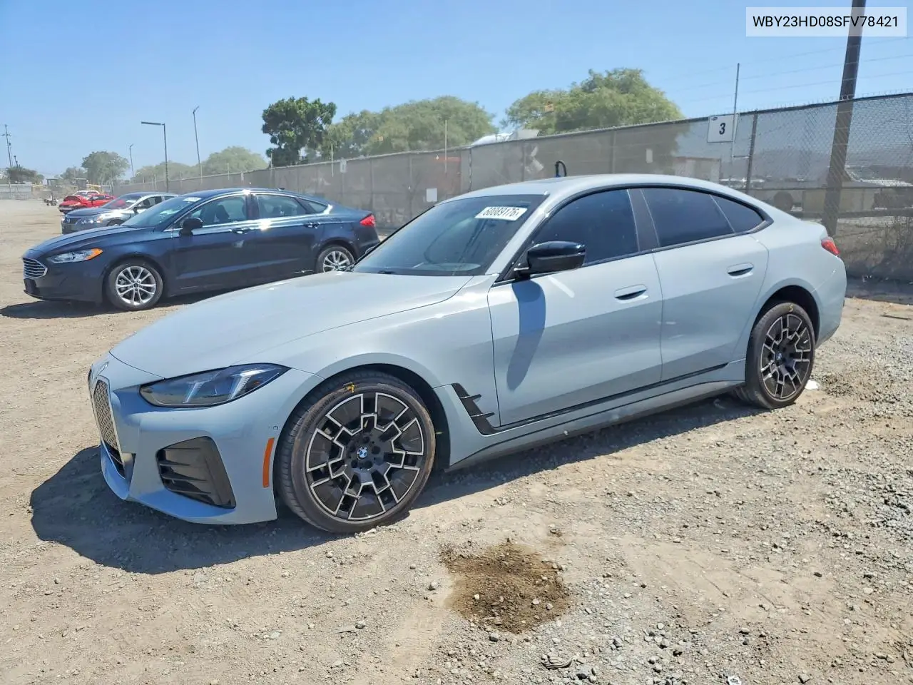 2025 BMW I4 Edrive 40 VIN: WBY23HD08SFV78421 Lot: 60089176