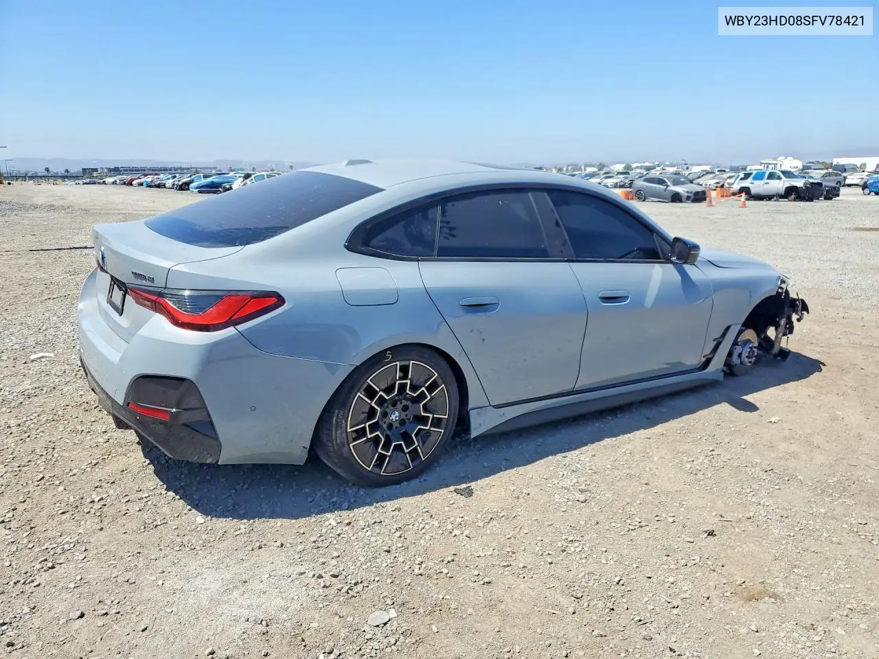 2025 BMW I4 Edrive 40 VIN: WBY23HD08SFV78421 Lot: 60089176