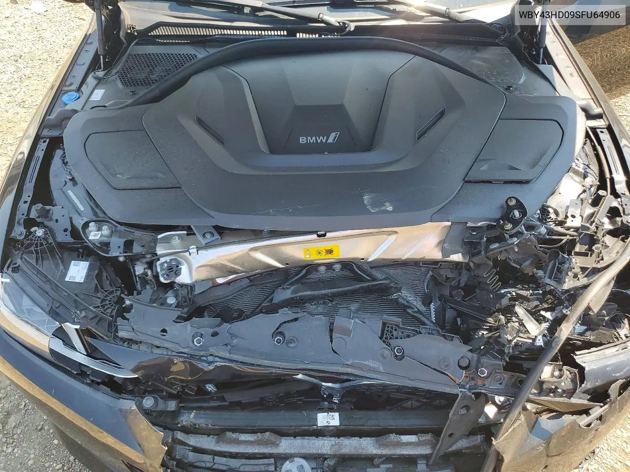 2025 BMW I4 xDrive 40 VIN: WBY43HD09SFU64906 Lot: 60702486