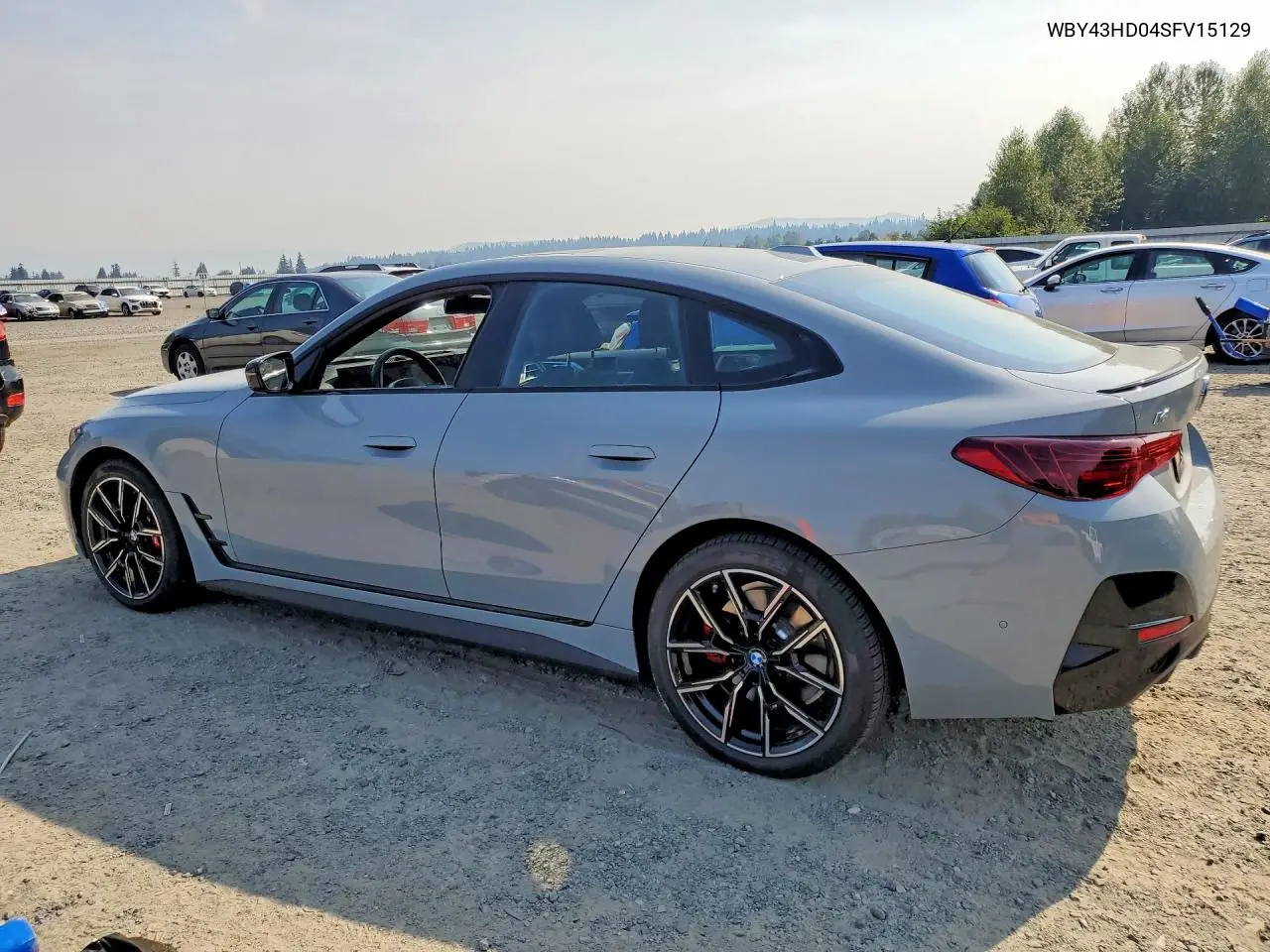 2025 BMW I4 xDrive 40 VIN: WBY43HD04SFV15129 Lot: 61125976