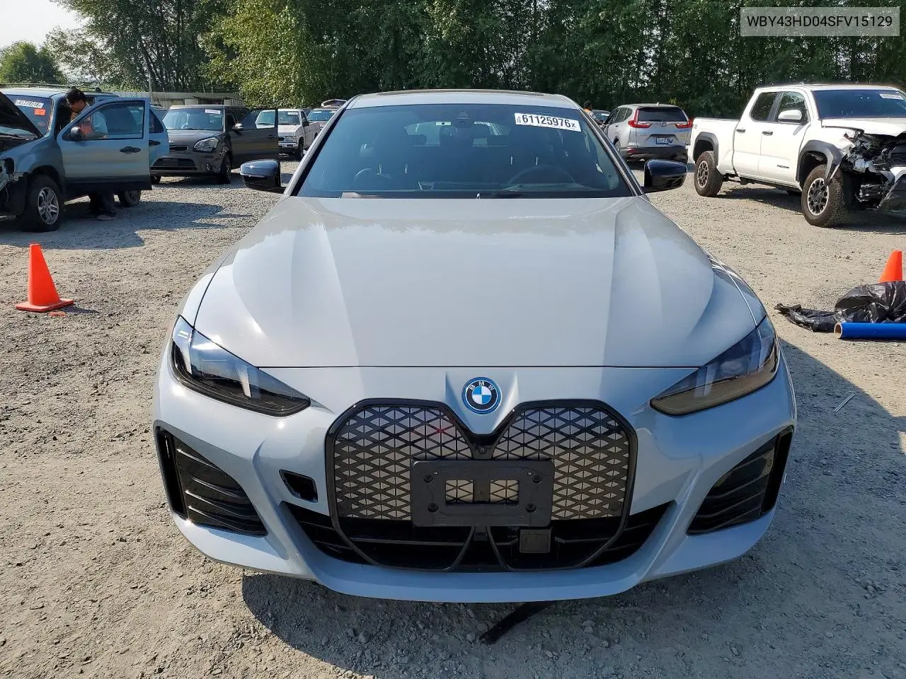 2025 BMW I4 xDrive 40 VIN: WBY43HD04SFV15129 Lot: 61125976