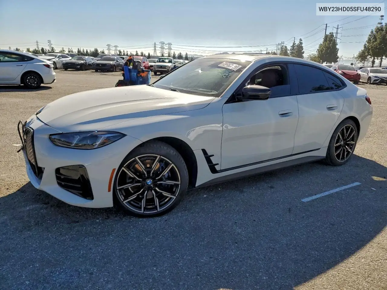 2025 BMW I4 Edrive 40 VIN: WBY23HD05SFU48290 Lot: 73688645