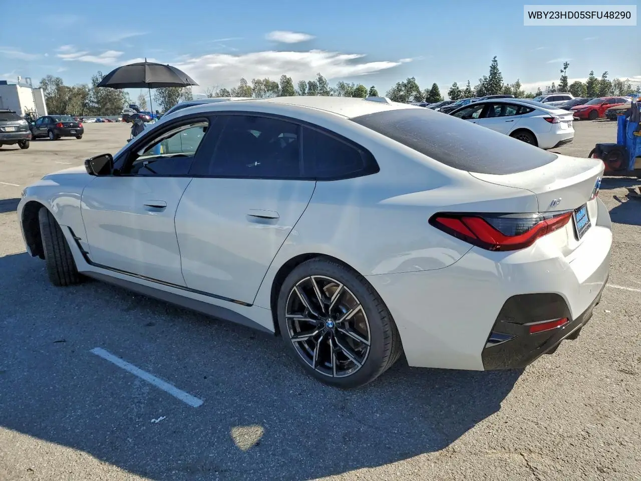 2025 BMW I4 Edrive 40 VIN: WBY23HD05SFU48290 Lot: 73688645
