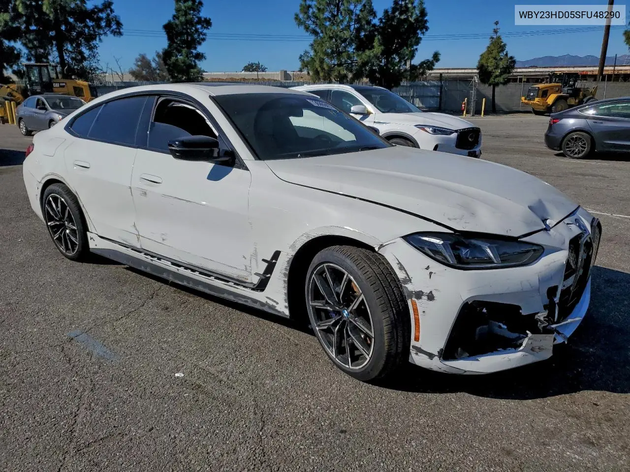 2025 BMW I4 Edrive 40 VIN: WBY23HD05SFU48290 Lot: 73688645