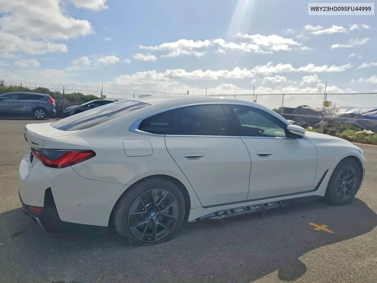 2025 BMW I4 Edrive 40 VIN: WBY23HD09SFU44999 Lot: 77000825