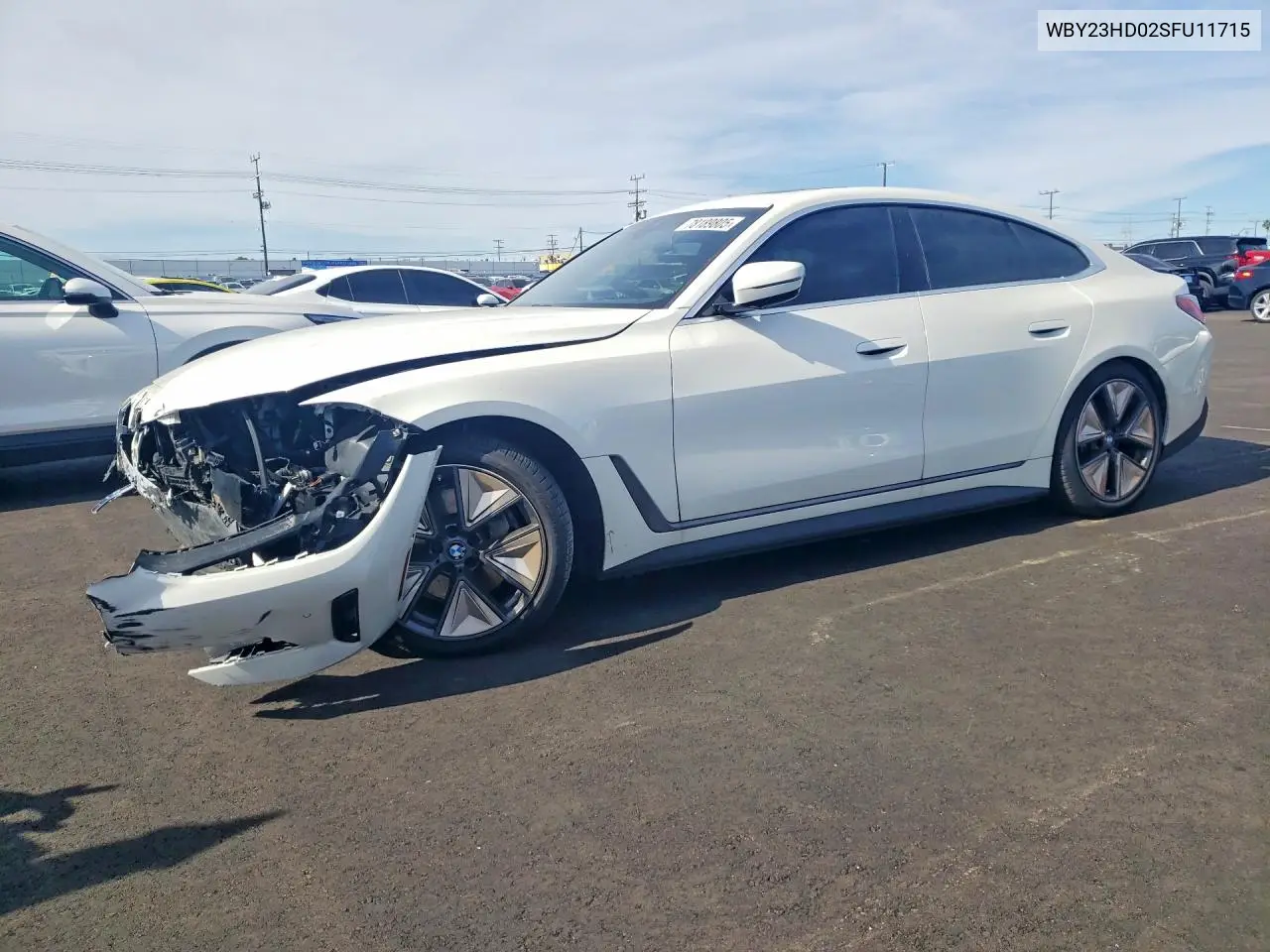 2025 BMW I4 Edrive 40 VIN: WBY23HD02SFU11715 Lot: 78189805