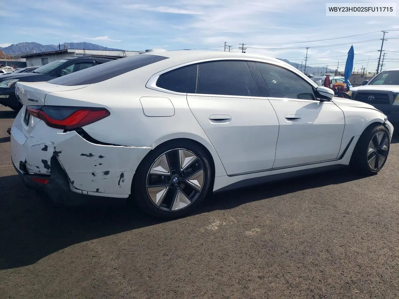 2025 BMW I4 Edrive 40 VIN: WBY23HD02SFU11715 Lot: 78189805