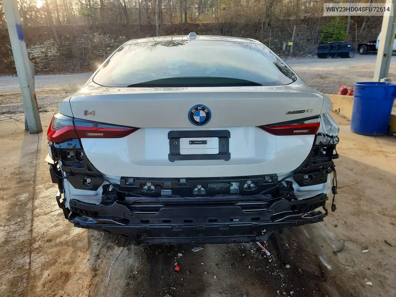 2025 BMW I4 VIN: WBY23HD04SFU72614 Lot: 78882845