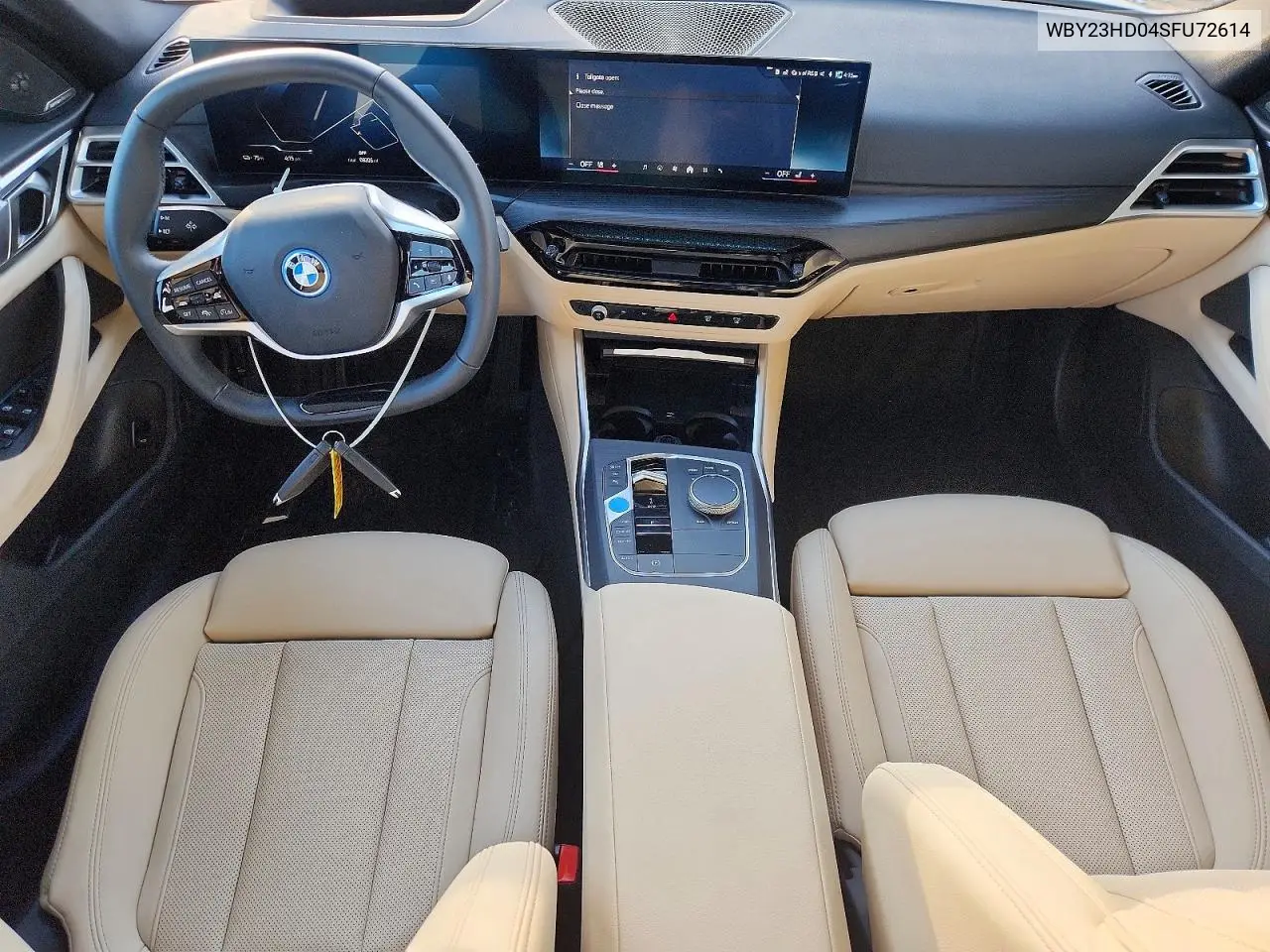 2025 BMW I4 VIN: WBY23HD04SFU72614 Lot: 78882845