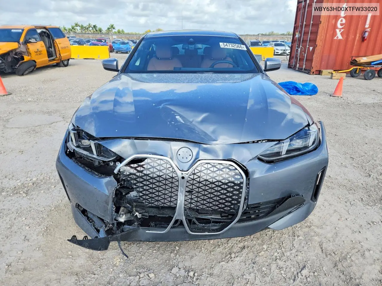 2026 BMW I4 Edrive 40 VIN: WBY63HD0XTFW33020 Lot: 54732566