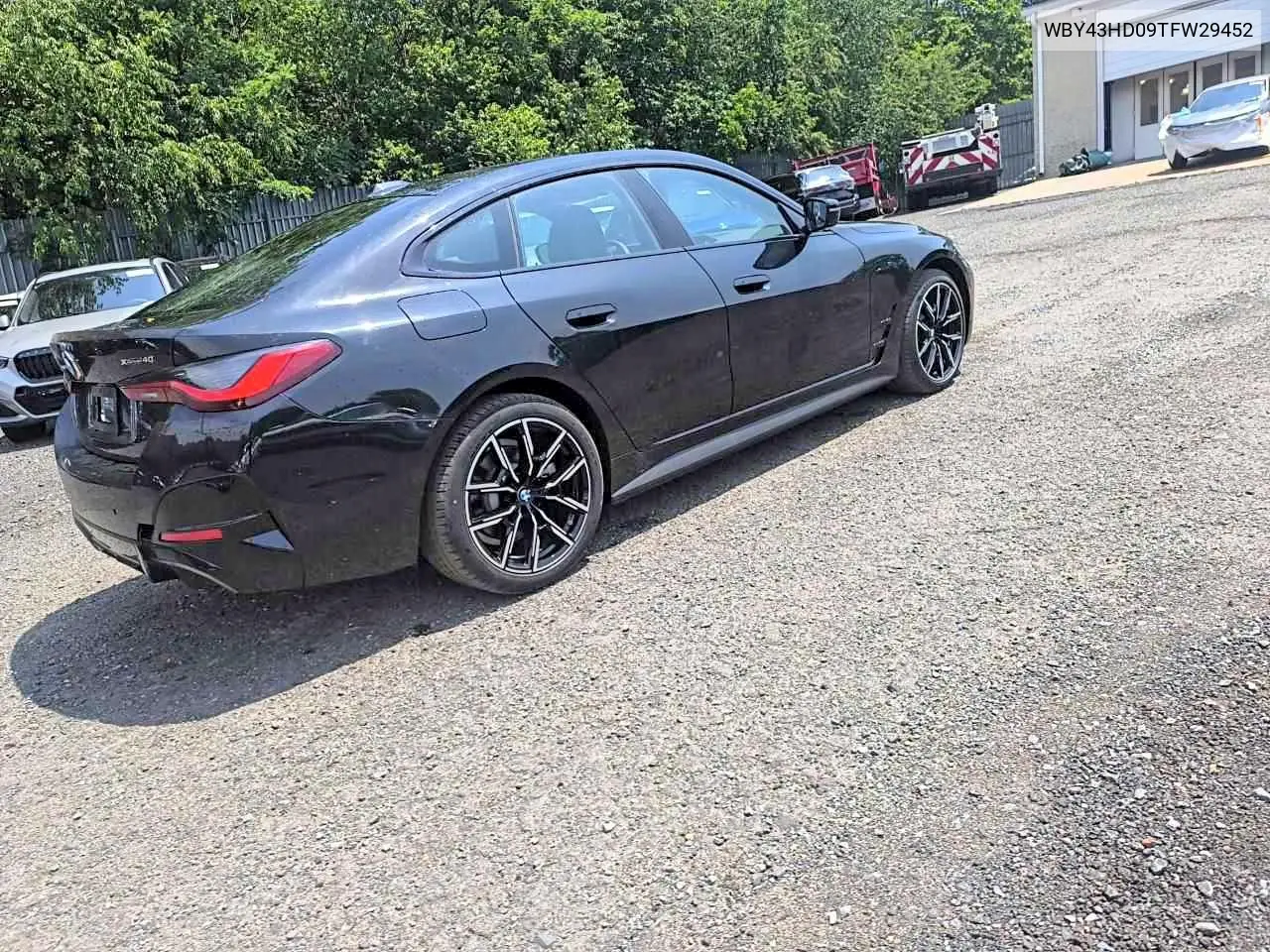 2026 BMW I4 xDrive 40 VIN: WBY43HD09TFW29452 Lot: 55637846