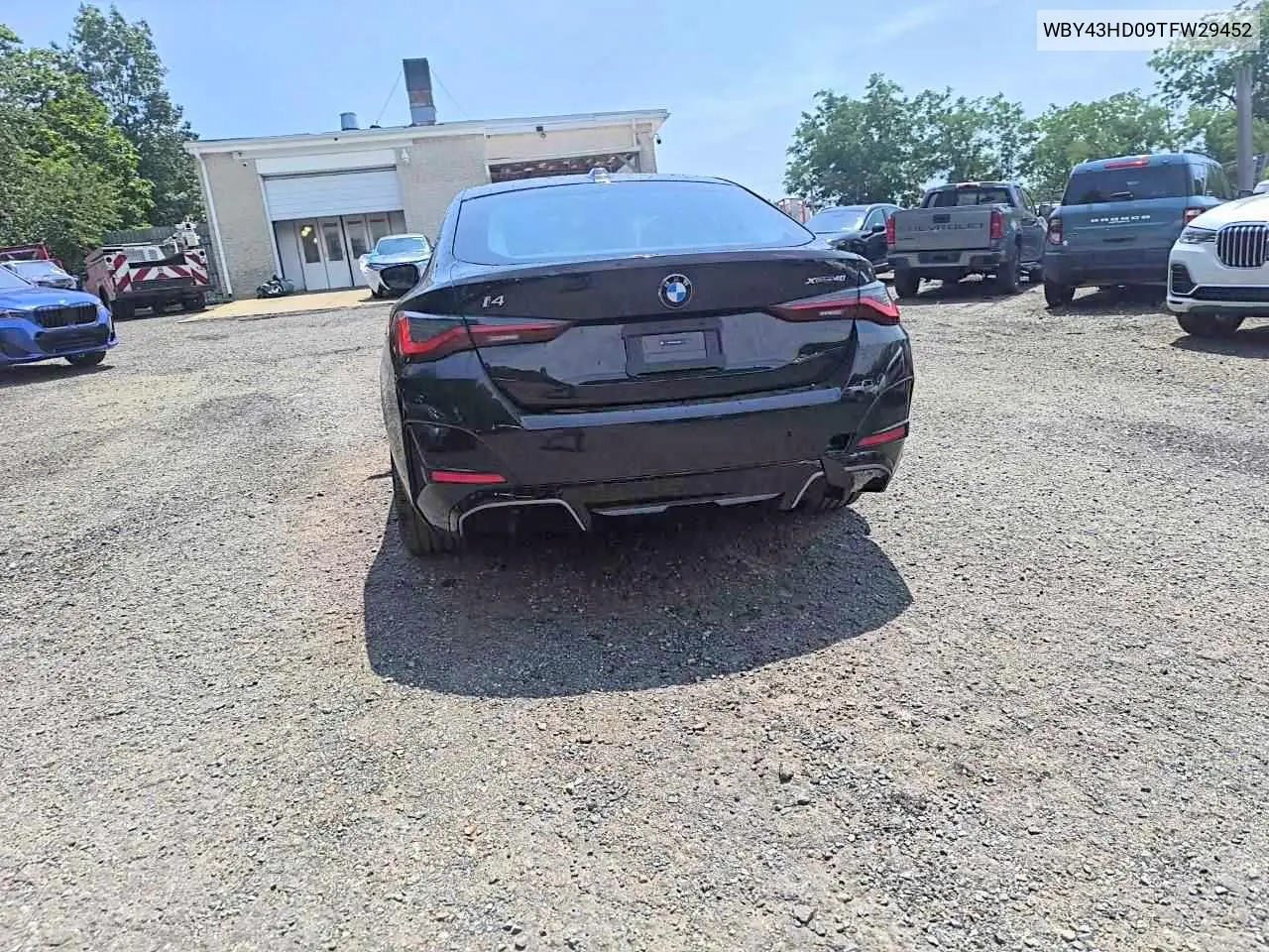 2026 BMW I4 xDrive 40 VIN: WBY43HD09TFW29452 Lot: 55637846