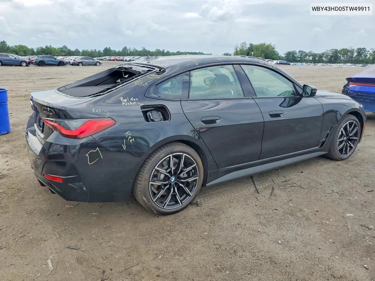 2026 BMW I4 xDrive40 VIN: WBY43HD05TW49911 Lot: 60584996