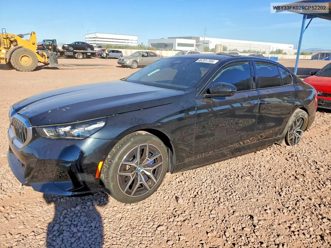 2024 BMW I5 Edrive 40 VIN: WBY33FK02RCP52202 Lot: 46701706
