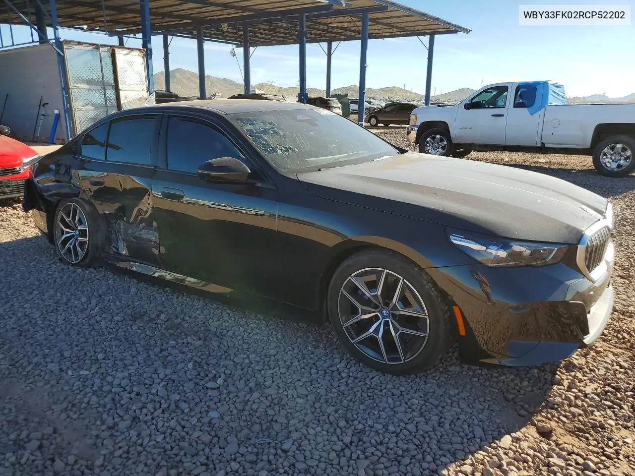2024 BMW I5 Edrive 40 VIN: WBY33FK02RCP52202 Lot: 46701706