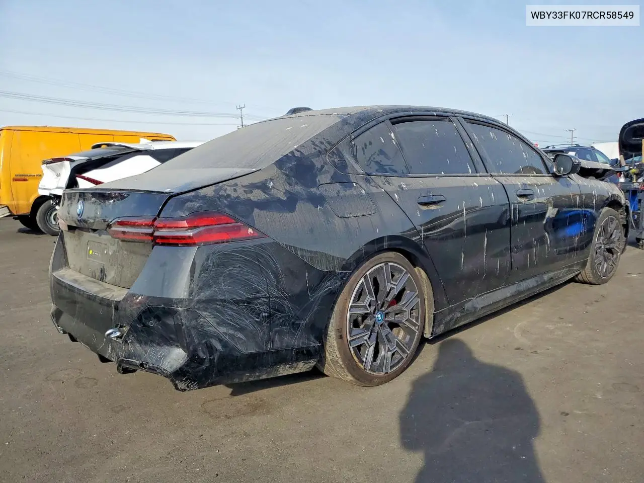 2024 BMW I5 Edrive 40 VIN: WBY33FK07RCR58549 Lot: 48000176