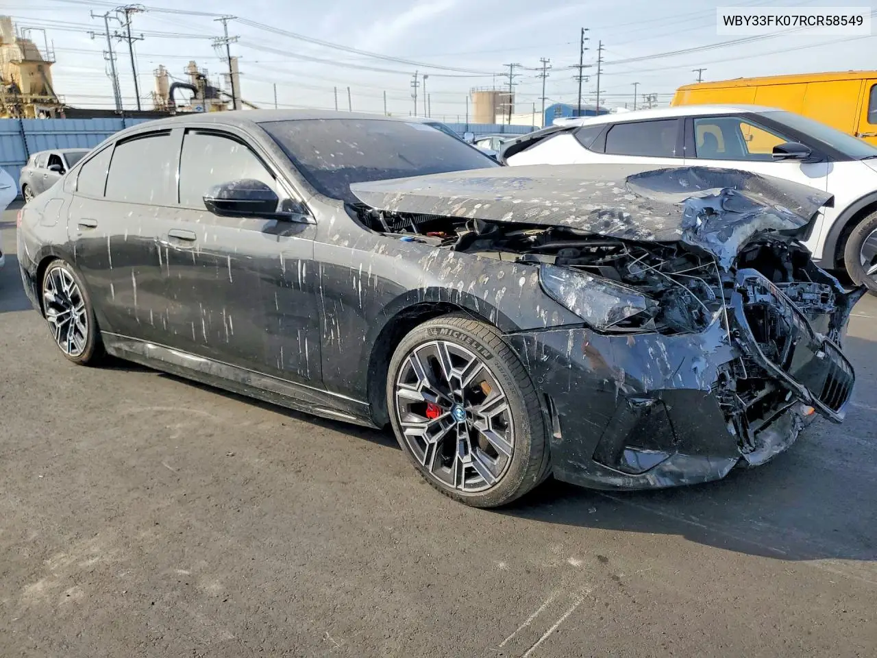 2024 BMW I5 Edrive 40 VIN: WBY33FK07RCR58549 Lot: 48000176