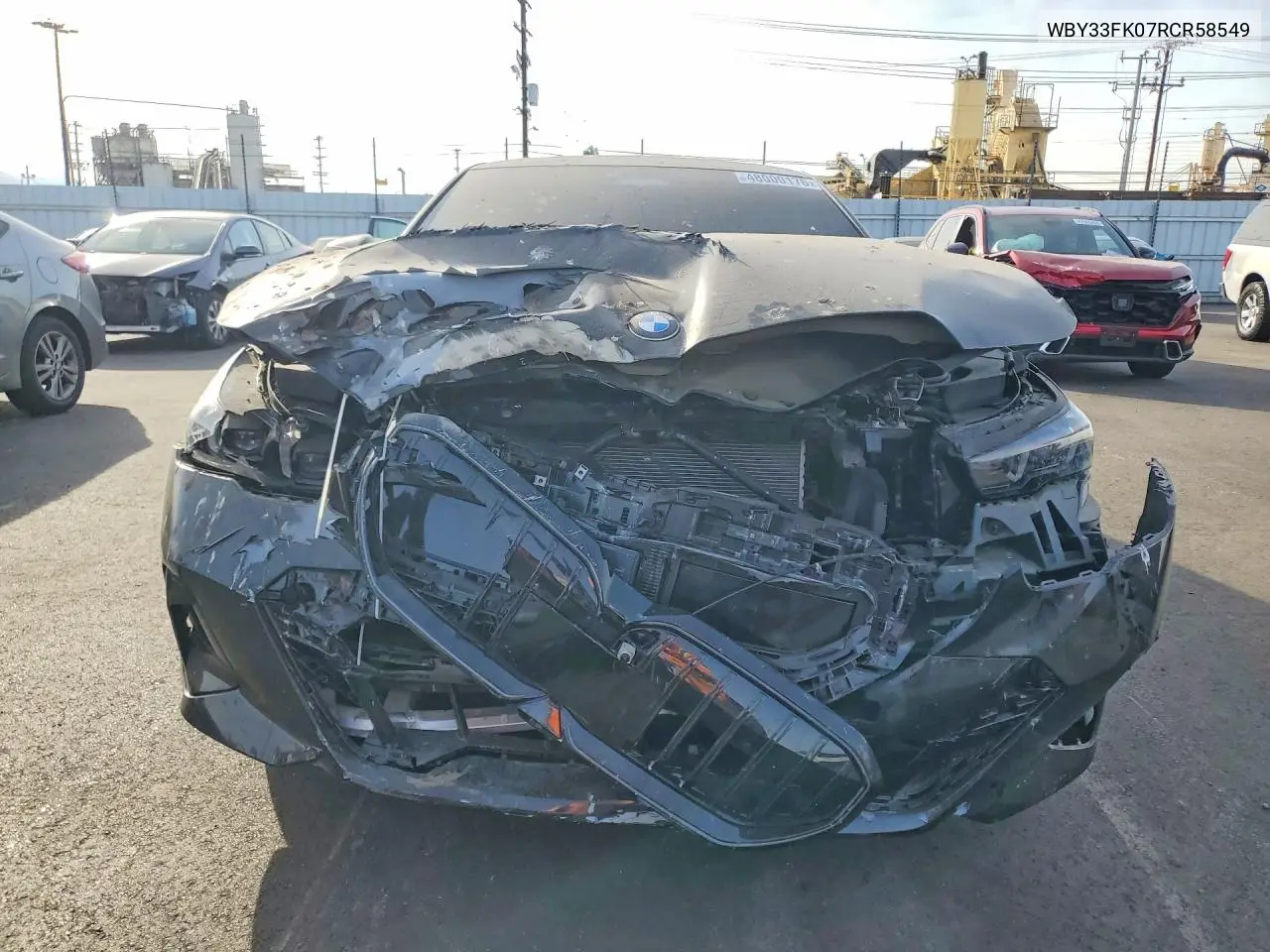 2024 BMW I5 Edrive 40 VIN: WBY33FK07RCR58549 Lot: 48000176