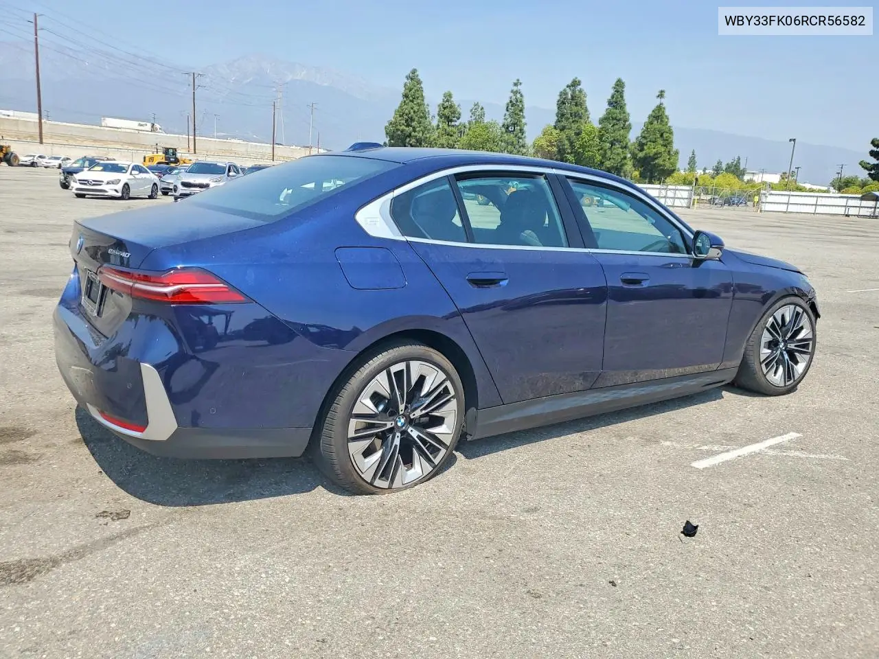 2024 BMW I5 Edrive 40 VIN: WBY33FK06RCR56582 Lot: 48563606