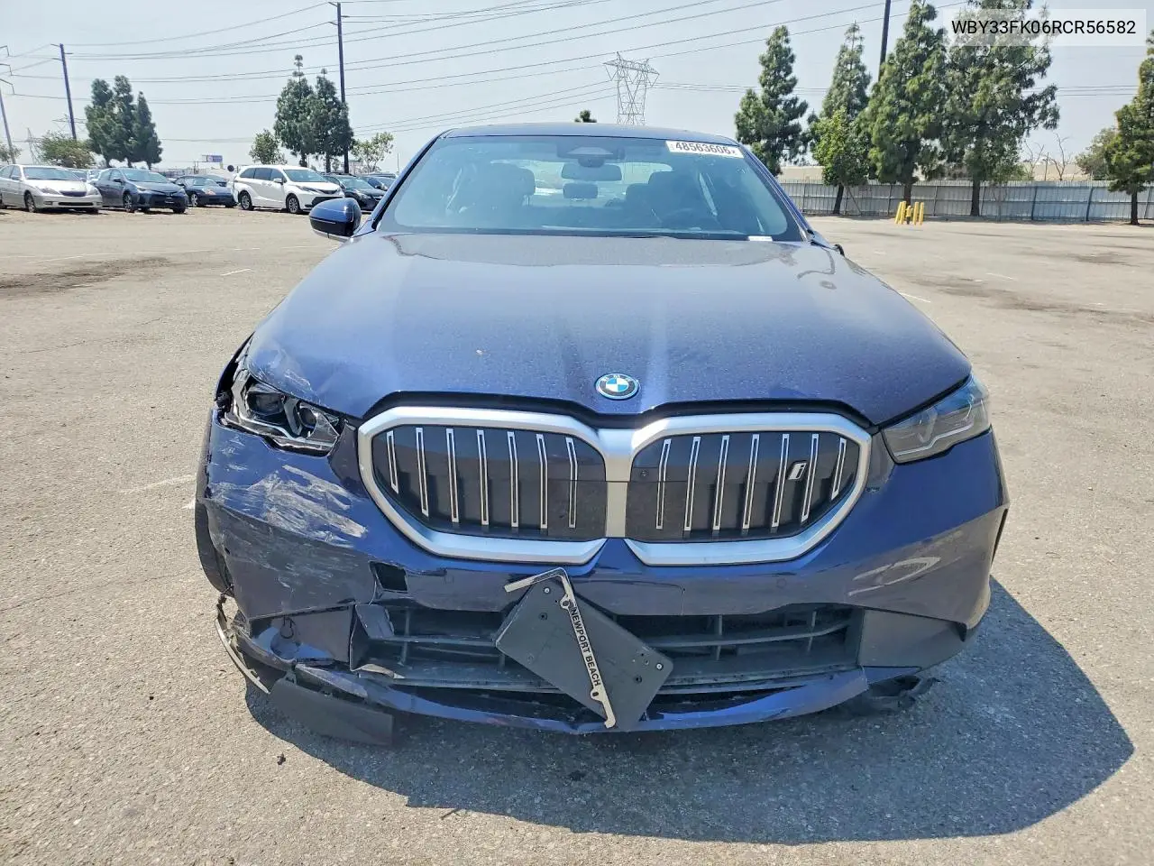 2024 BMW I5 Edrive 40 VIN: WBY33FK06RCR56582 Lot: 48563606
