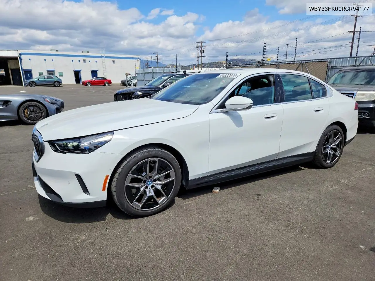 2024 BMW I5 Edrive 40 VIN: WBY33FK00RCR94177 Lot: 51622646