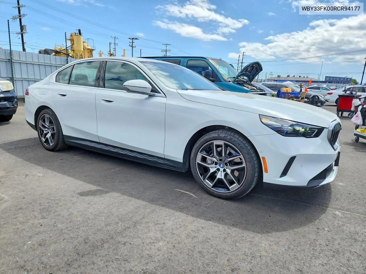2024 BMW I5 Edrive 40 VIN: WBY33FK00RCR94177 Lot: 51622646