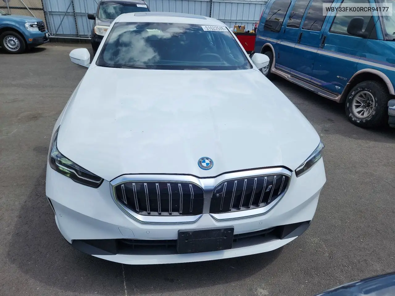 2024 BMW I5 Edrive 40 VIN: WBY33FK00RCR94177 Lot: 51622646
