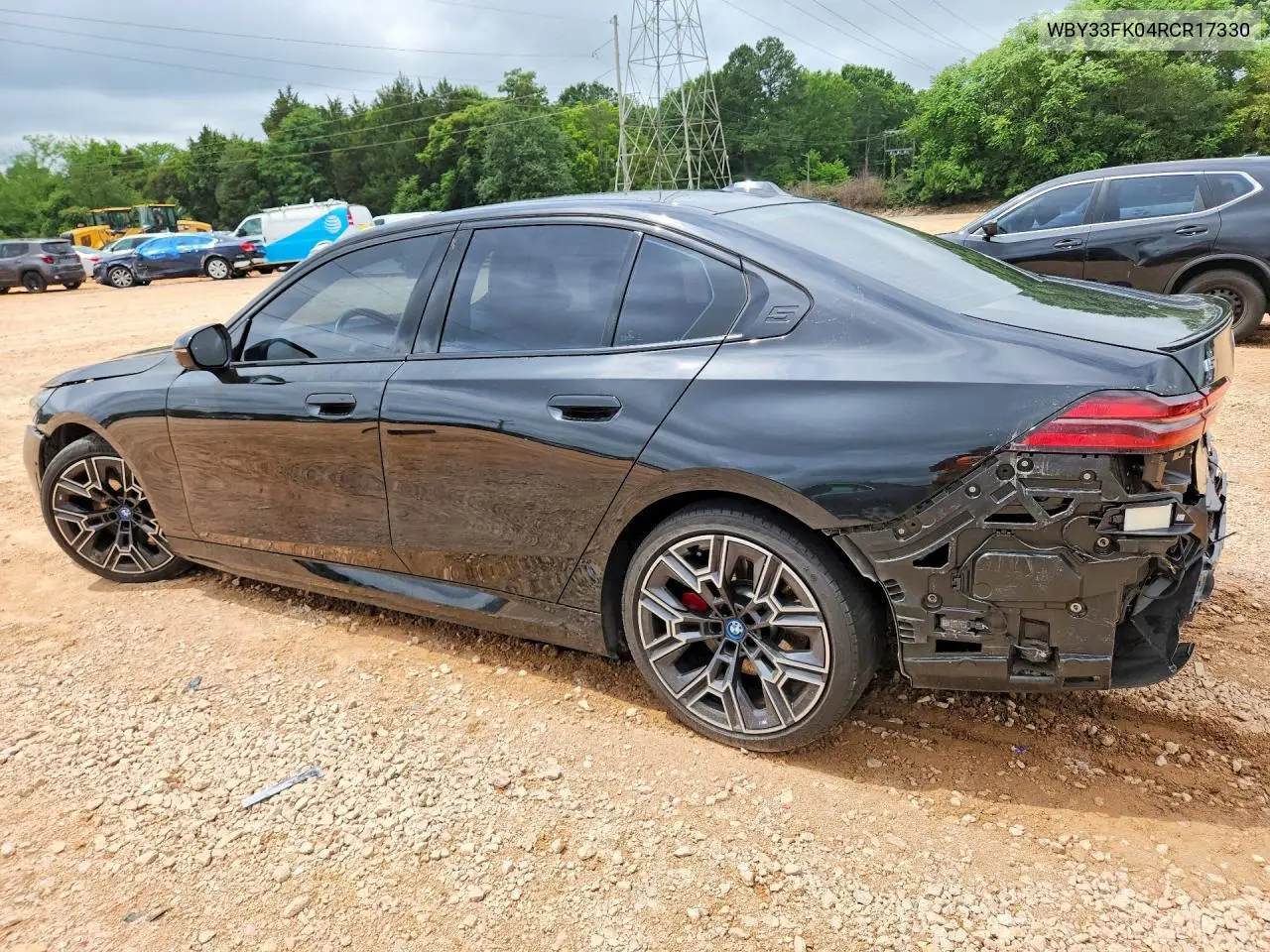 2024 BMW I5 Edrive 40 VIN: WBY33FK04RCR17330 Lot: 55238686