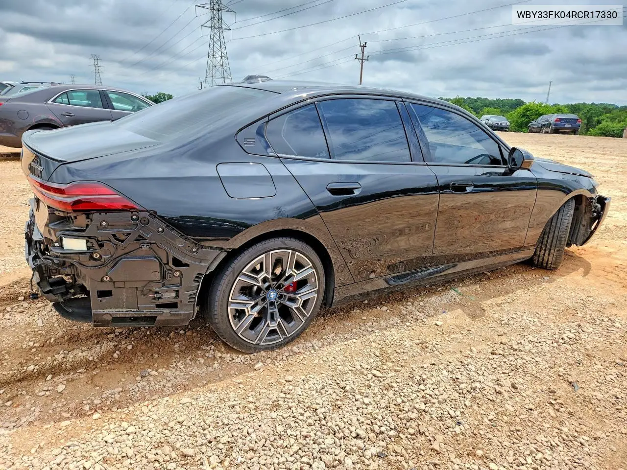 2024 BMW I5 Edrive 40 VIN: WBY33FK04RCR17330 Lot: 55238686