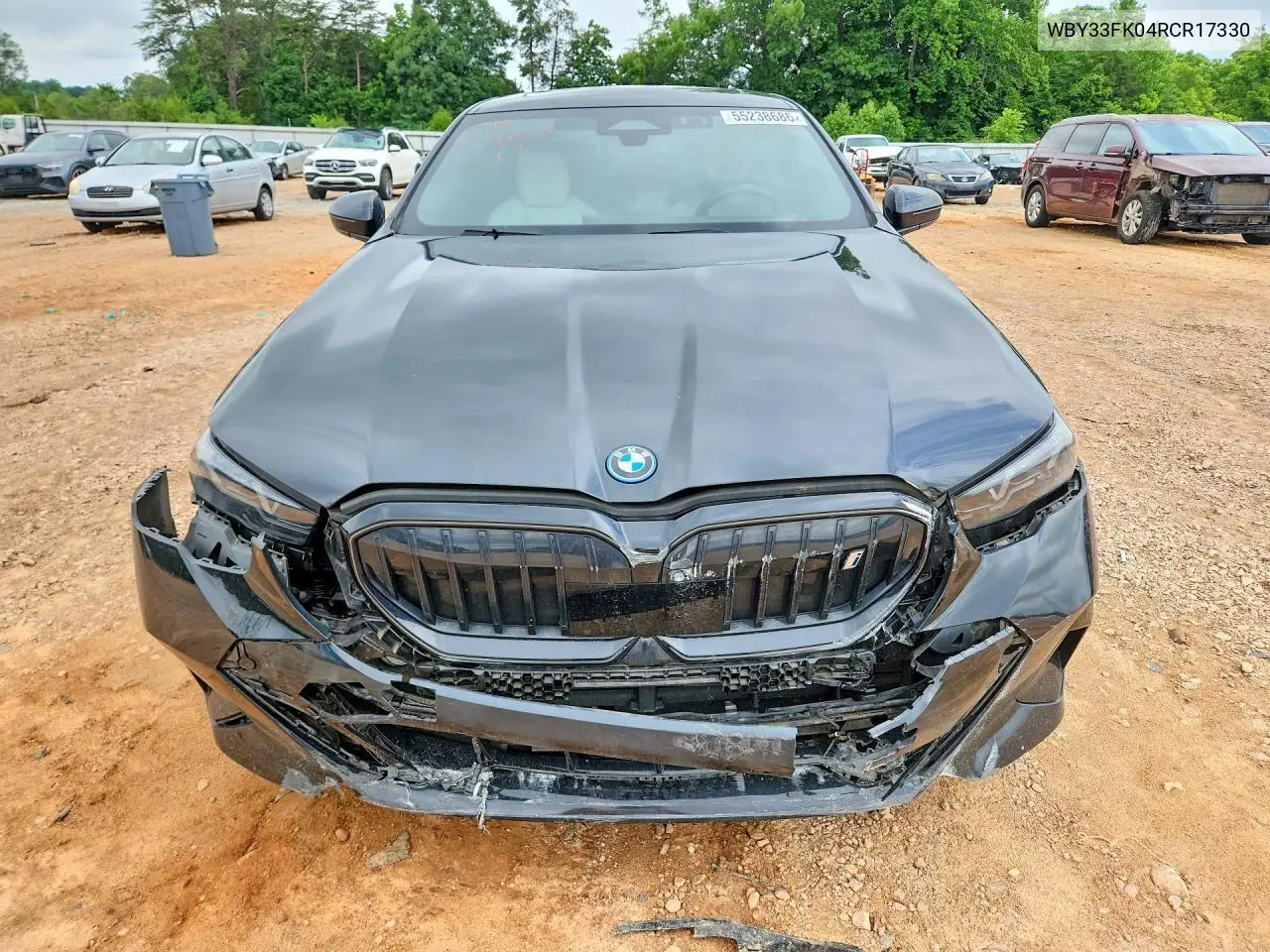 2024 BMW I5 Edrive 40 VIN: WBY33FK04RCR17330 Lot: 55238686