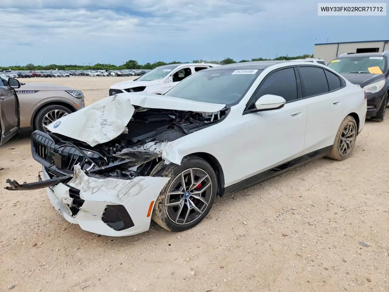 2024 BMW I5 Edrive 40 VIN: WBY33FK02RCR71712 Lot: 56355466