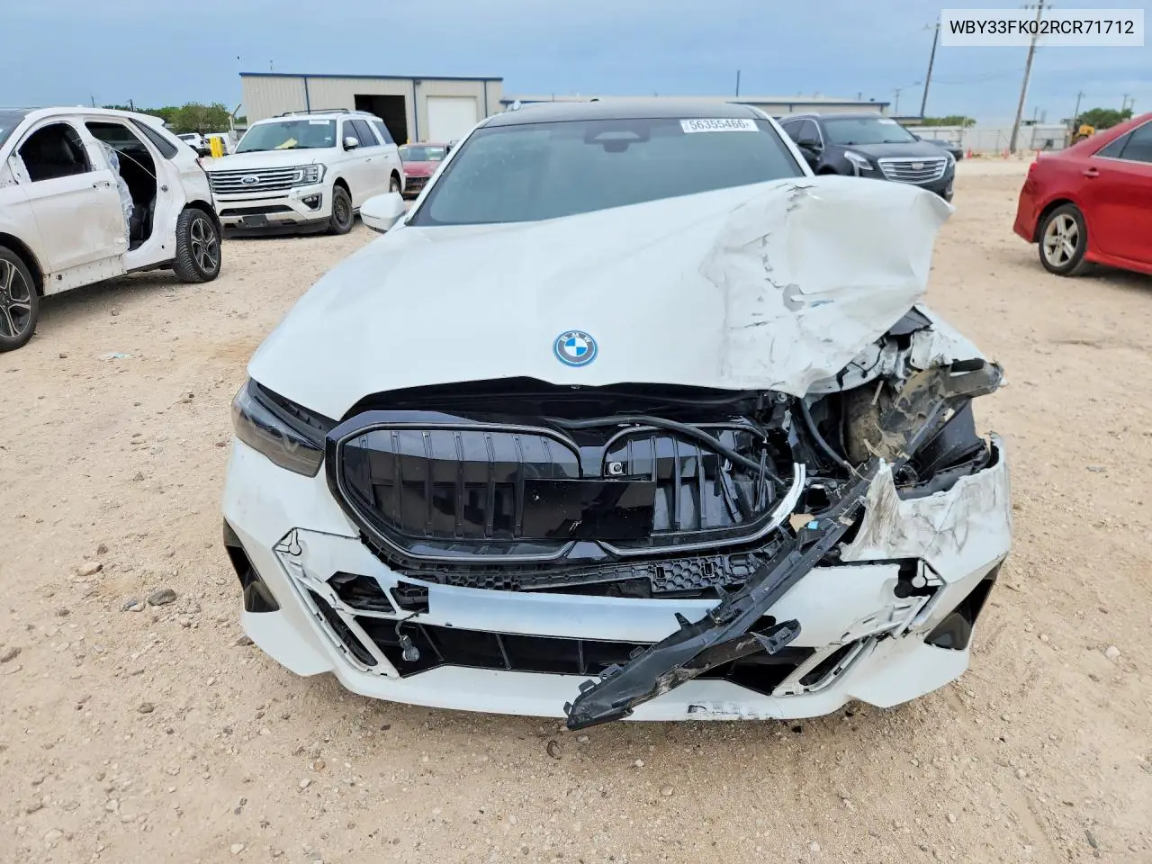 2024 BMW I5 Edrive 40 VIN: WBY33FK02RCR71712 Lot: 56355466