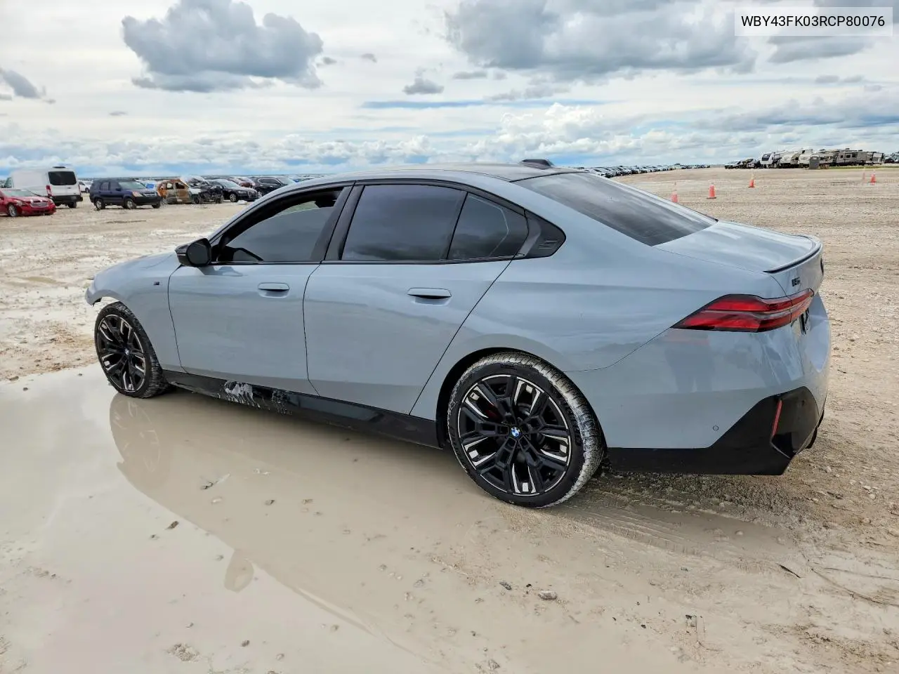 2024 BMW I5 M60 VIN: WBY43FK03RCP80076 Lot: 57380926