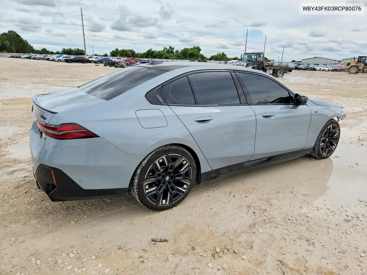 2024 BMW I5 M60 VIN: WBY43FK03RCP80076 Lot: 57380926