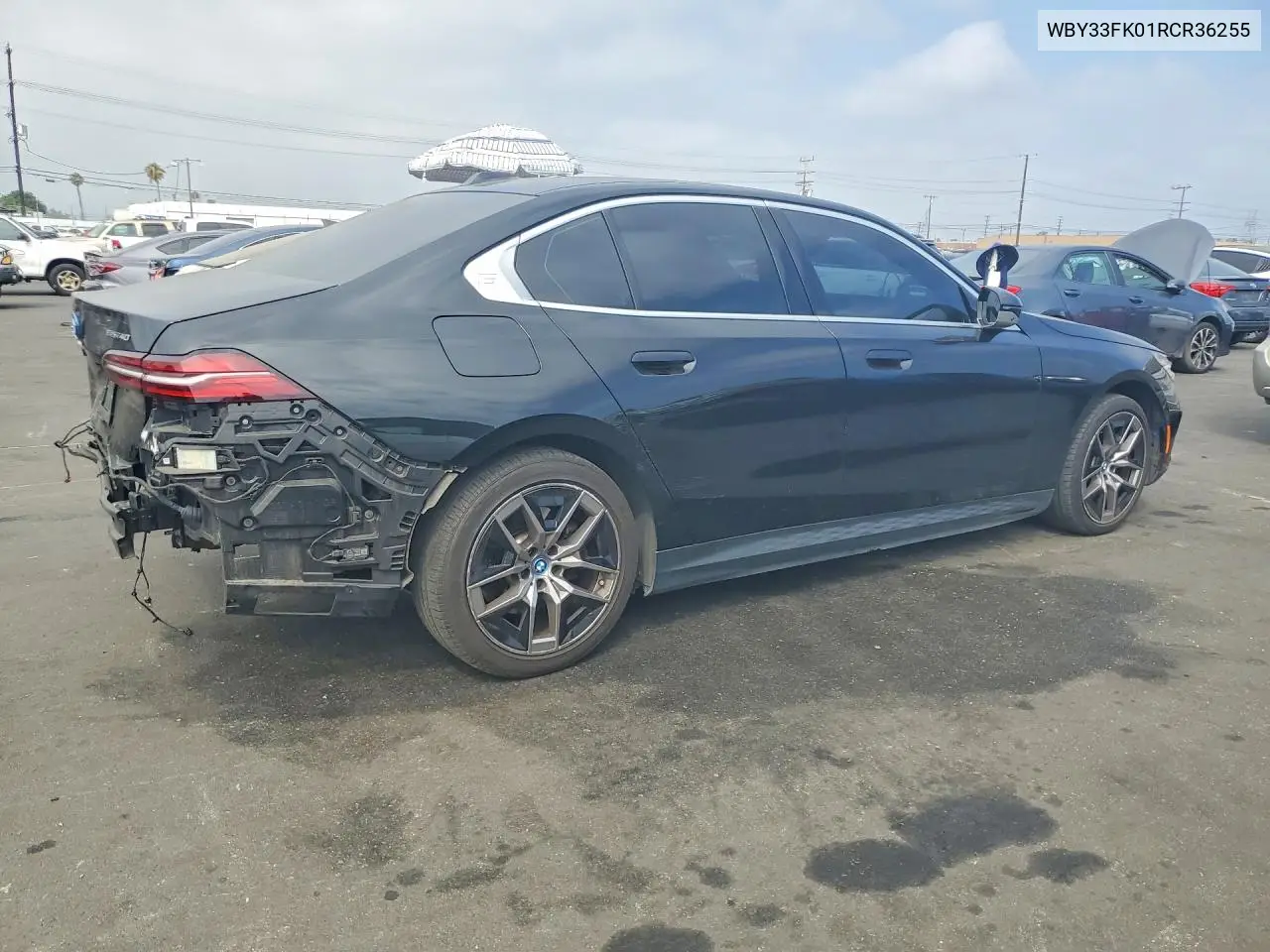 2024 BMW I5 Edrive 40 VIN: WBY33FK01RCR36255 Lot: 58597056