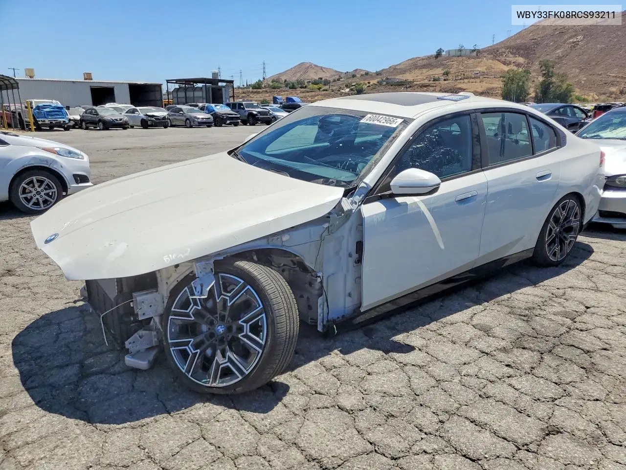 2024 BMW I5 Edrive 40 VIN: WBY33FK08RCS93211 Lot: 60042966