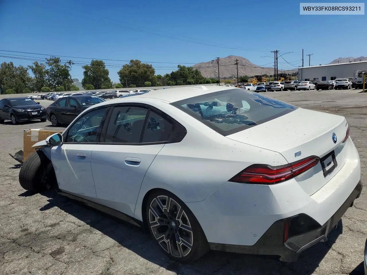 2024 BMW I5 Edrive 40 VIN: WBY33FK08RCS93211 Lot: 60042966