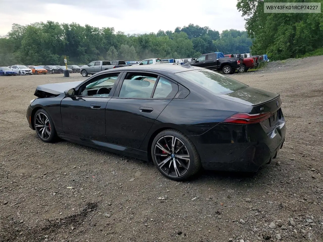 2024 BMW I5 M60 VIN: WBY43FK01RCP74227 Lot: 60688376