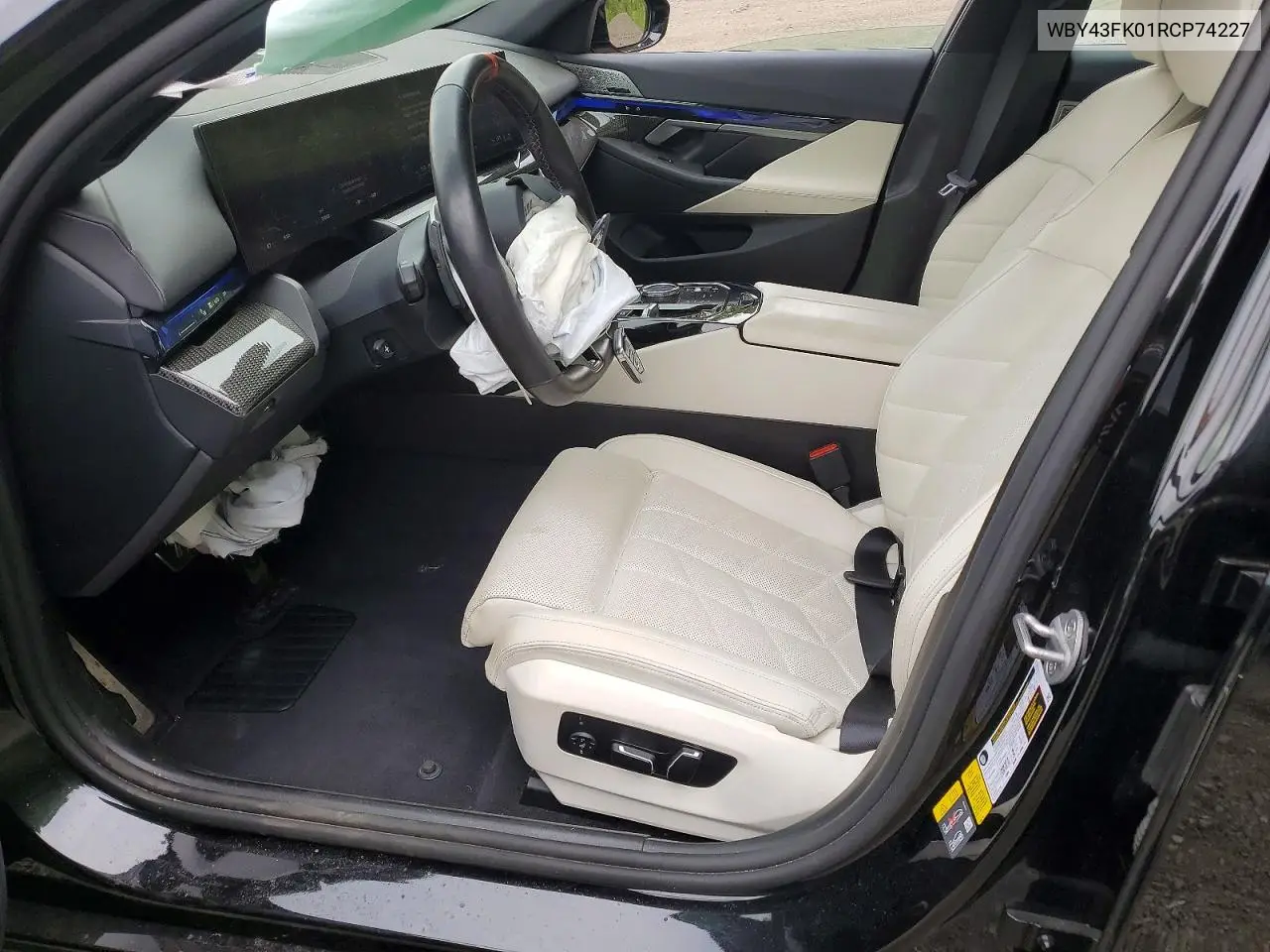2024 BMW I5 M60 VIN: WBY43FK01RCP74227 Lot: 60688376