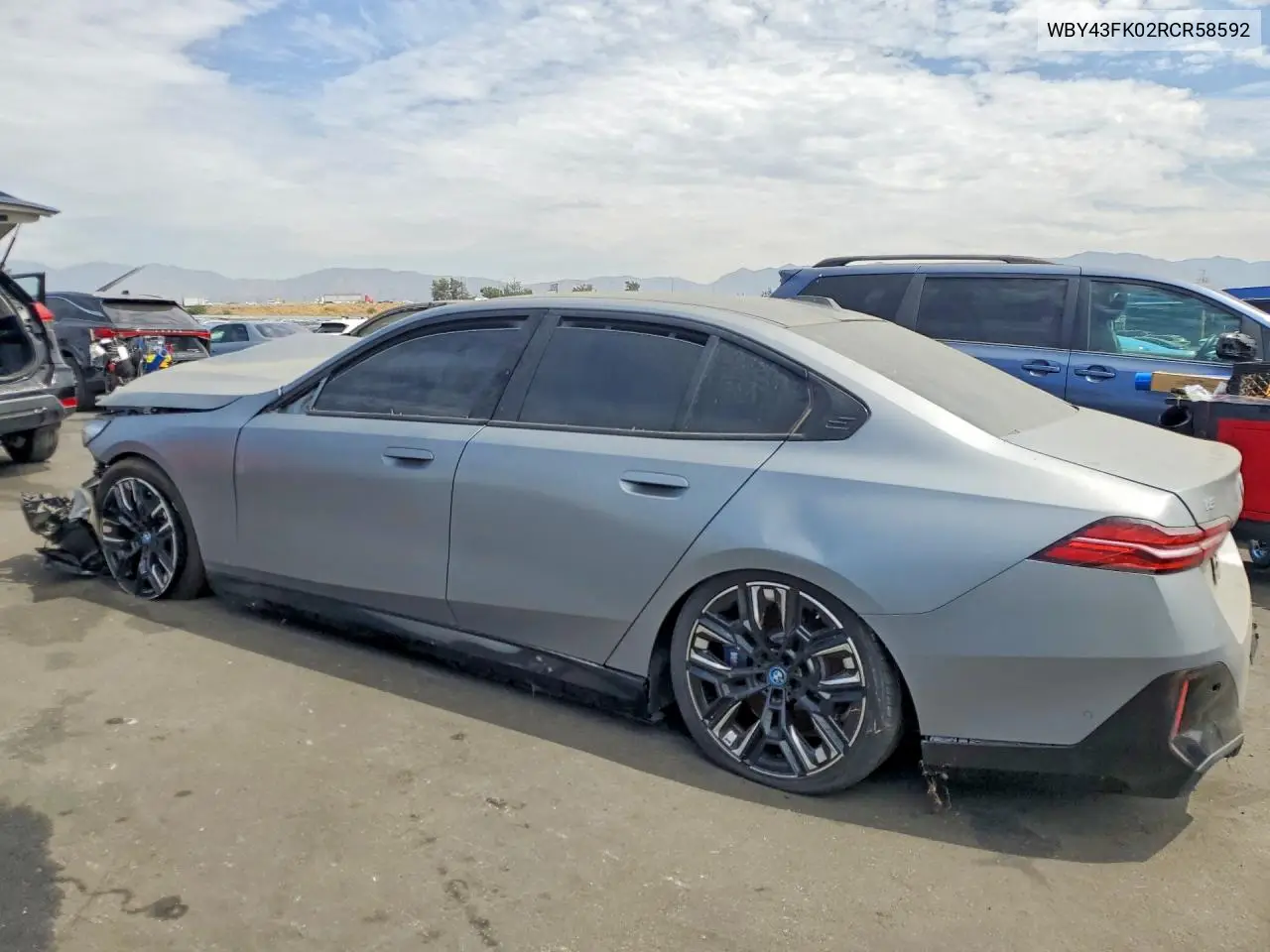 2024 BMW I5 M60 VIN: WBY43FK02RCR58592 Lot: 61618516