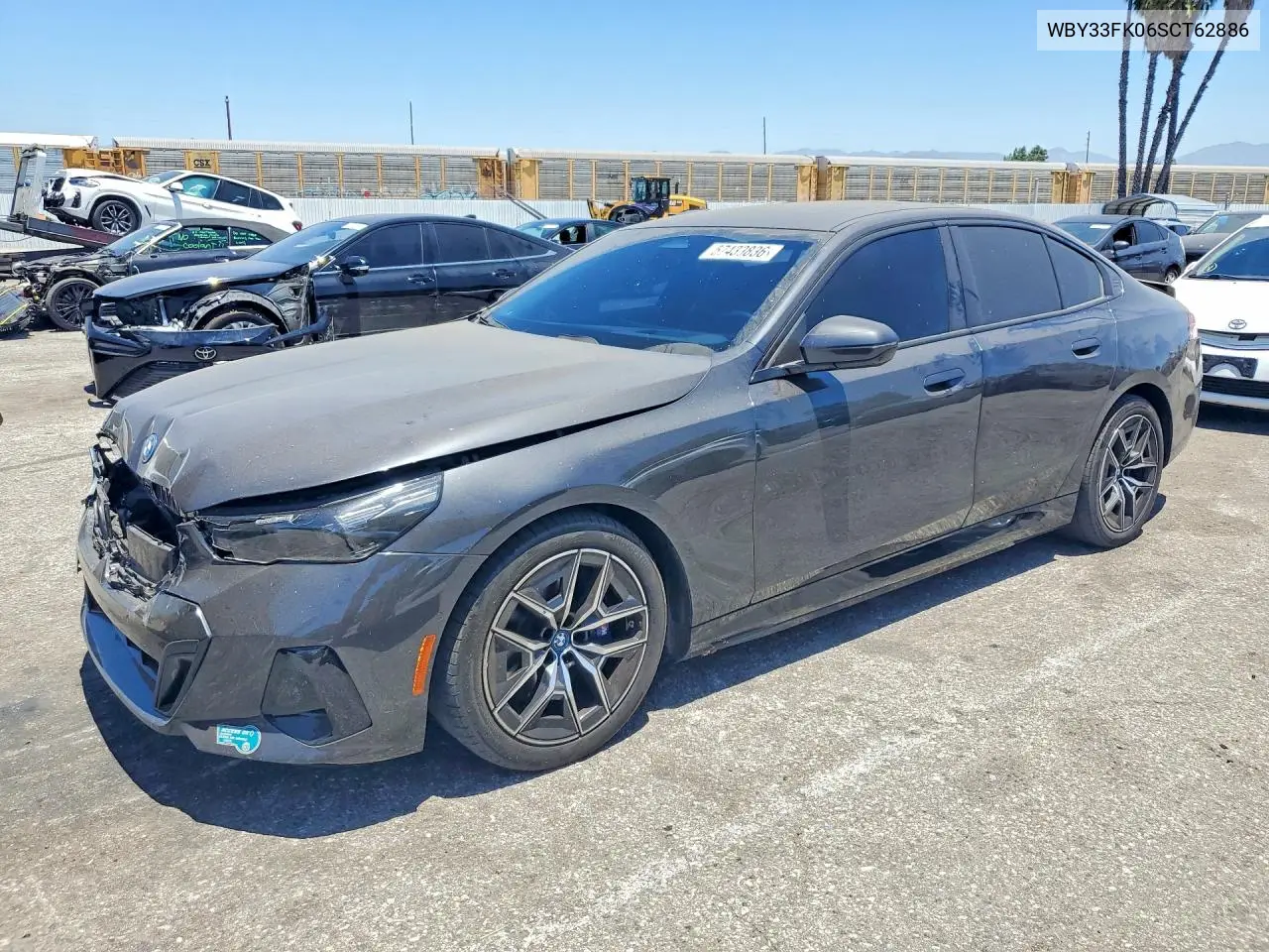 2025 BMW I5 Edrive 40 VIN: WBY33FK06SCT62886 Lot: 57433836