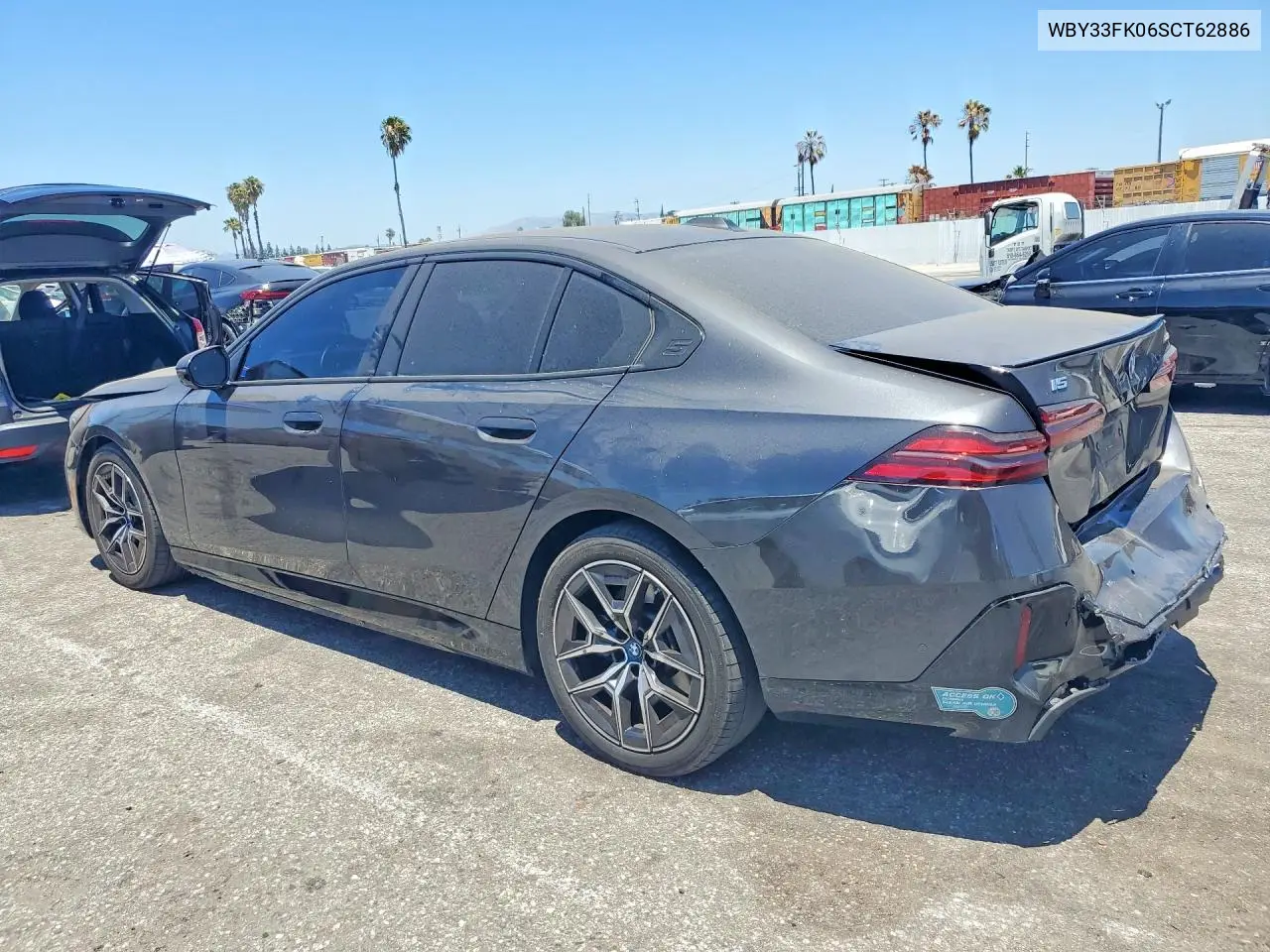 2025 BMW I5 Edrive 40 VIN: WBY33FK06SCT62886 Lot: 57433836