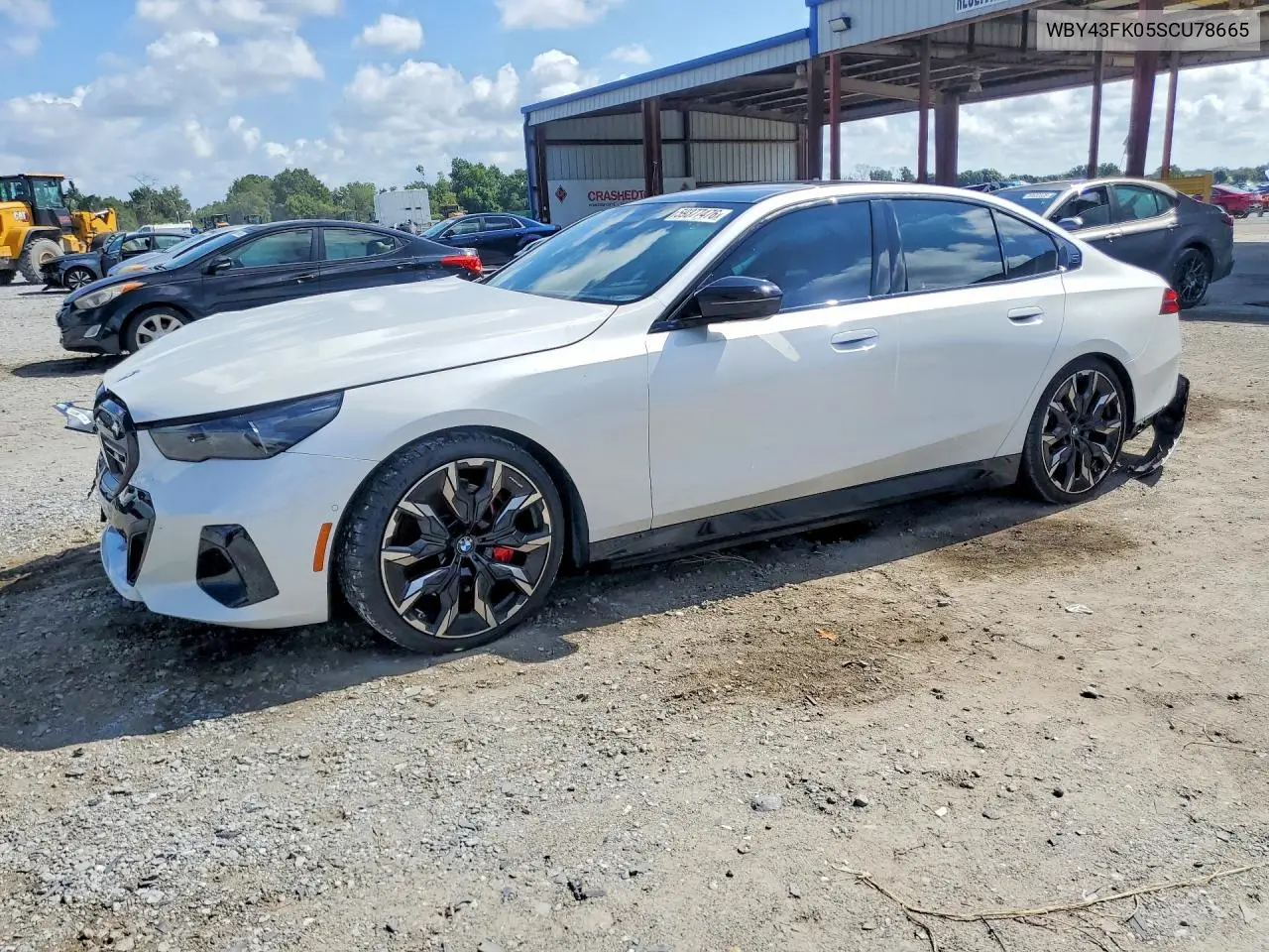2025 BMW I5 M60 VIN: WBY43FK05SCU78665 Lot: 59377476