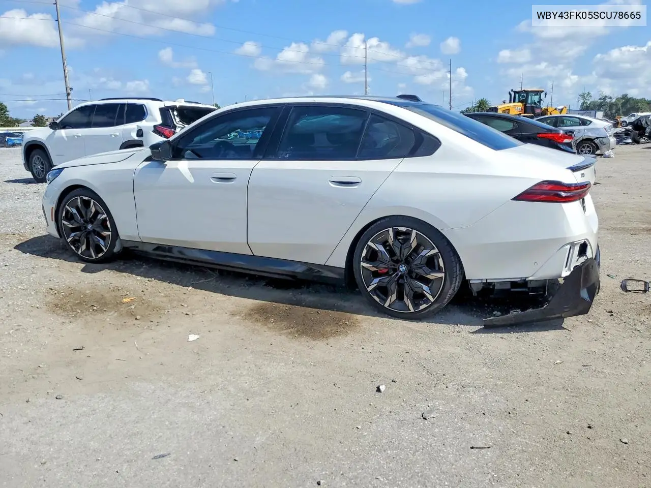 2025 BMW I5 M60 VIN: WBY43FK05SCU78665 Lot: 59377476